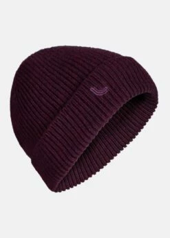 New Release 17 LOLE Everyday Merino Wool Beanie - Plum