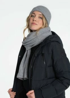 LOLE Everyday Merino Wool Scarf - Meteor Grey -Outlet LOLE Store LAW0888 G883 3 1900x