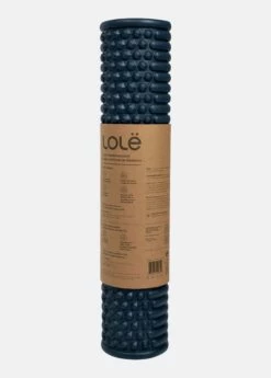 LOLE Lolë Foam Roller And Resistance Band - Black Iris -Outlet LOLE Store LAW0891 B1154 6 1900x