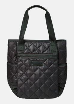 LOLE Lily Diamond Quilted Bag - Black