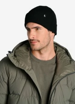 LOLE Everest Slouchy Beanie - Black -Outlet LOLE Store LAW0905 N415 8 1900x