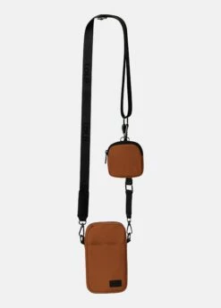 LOLE Vendome Phone Crossbody Bag - Rust