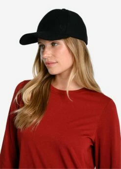 LOLE Cambridge Wool Dad Cap - Black -Outlet LOLE Store LAW0924 N415 3 1900x