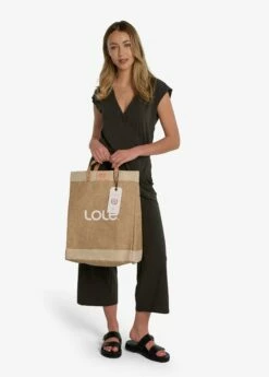 LOLE Market Tote Shopper Bag - White -Outlet LOLE Store LAW0948 W101 3 1900x