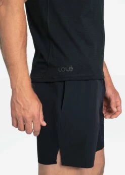 LOLE Jasper Short Sleeve - Black -Outlet LOLE Store LSM0151 N415 5 1900x