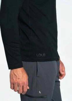 LOLE Jasper Long Sleeve - Black -Outlet LOLE Store LSM0152 N415 7 1900x