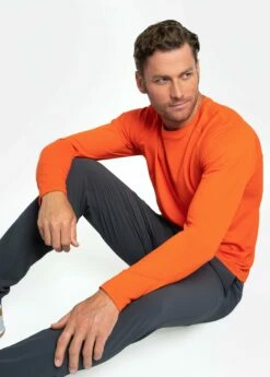 LOLE Jasper Long Sleeve - Chili -Outlet LOLE Store LSM0152 R418 5 1900x