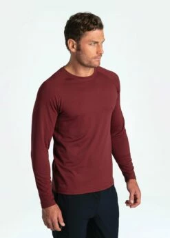 LOLE Jasper Long Sleeve - Truffle -Outlet LOLE Store LSM0152 R419 4 1900x
