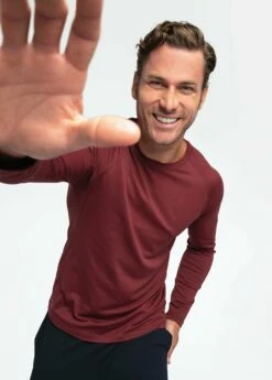 LOLE Jasper Long Sleeve - Truffle -Outlet LOLE Store LSM0152 R419 5 1900x