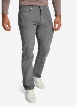 LOLE Matt Corduroy Pants - Iron -Outlet LOLE Store LSM0159 G899 3 1900x