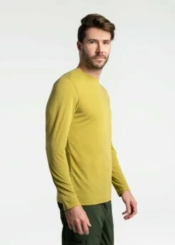 LOLE Everyday Long Sleeve - Avocado -Outlet LOLE Store LSM0162 V779 3 1900x