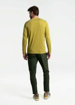 LOLE Everyday Long Sleeve - Avocado -Outlet LOLE Store LSM0162 V779 5 1900x