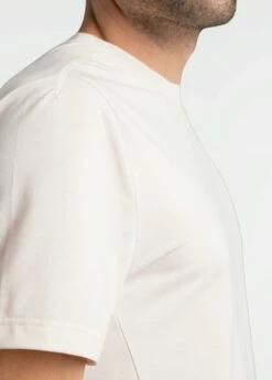 LOLE Performance Wool Short Sleeve - Ecru -Outlet LOLE Store LSM0164 W438 5 1900x