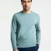 LOLE Performance Wool Long Sleeve - Beryl Blue 2 LOLE Performance Wool Long Sleeve - Beryl Blue -Outlet LOLE Store LSM0165 BB41 1 1900x