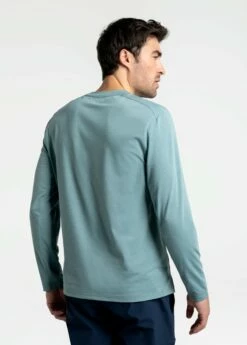 LOLE Performance Wool Long Sleeve - Beryl Blue -Outlet LOLE Store LSM0165 BB41 5 1900x
