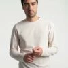 LOLE Performance Wool Long Sleeve - Ecru