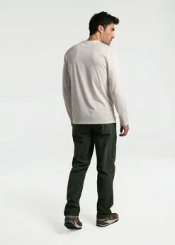 LOLE Performance Wool Long Sleeve - Ecru -Outlet LOLE Store LSM0165 W438 6 1900x