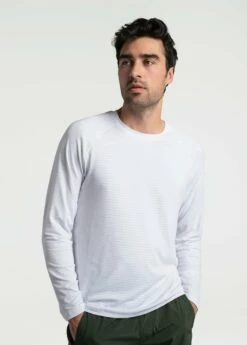 New Release 21 LOLE Jasper Long Sleeve - White