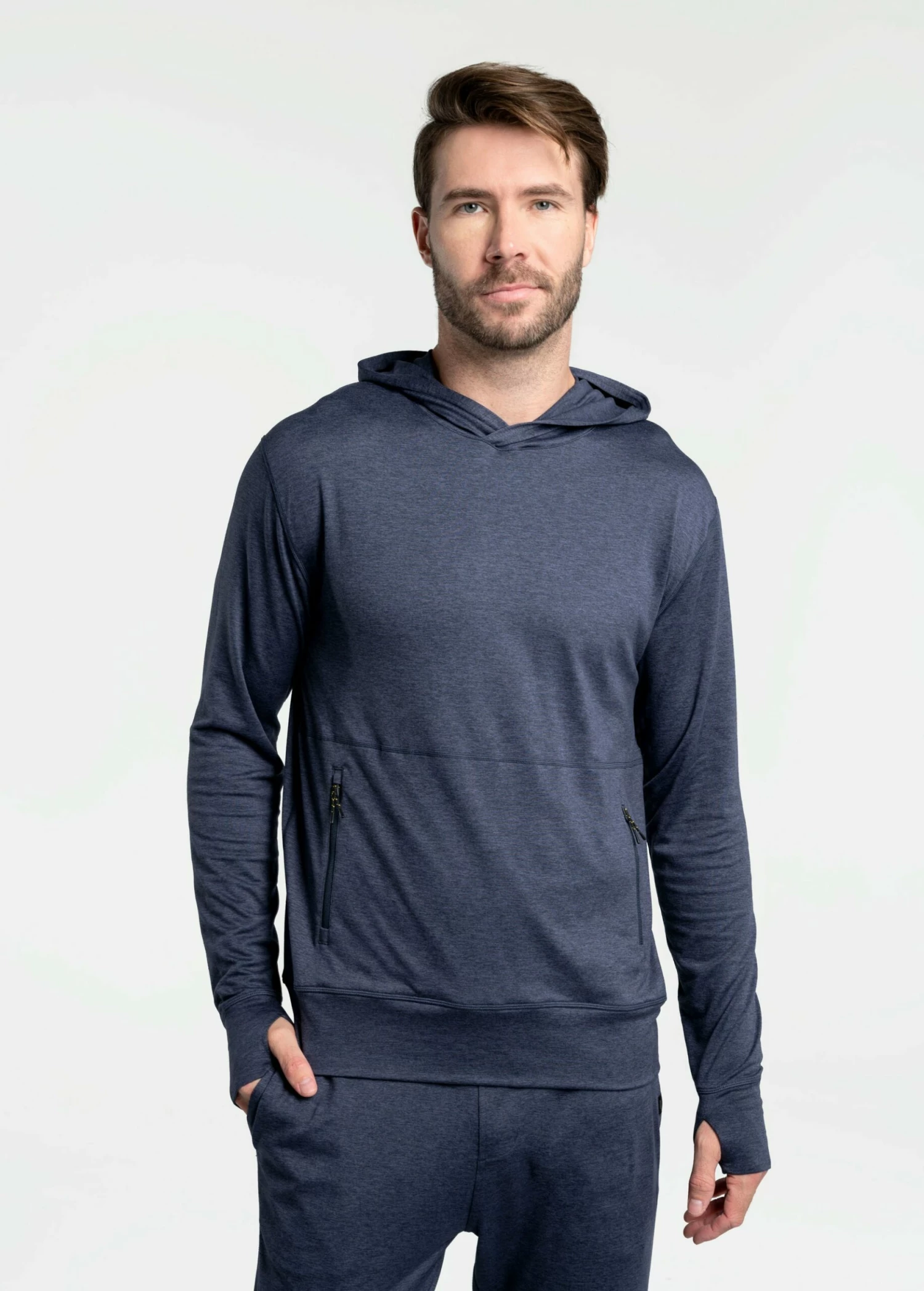 LOLE Riley Pullover Hoodie - Navy 3 LOLE Riley Pullover Hoodie - Navy
