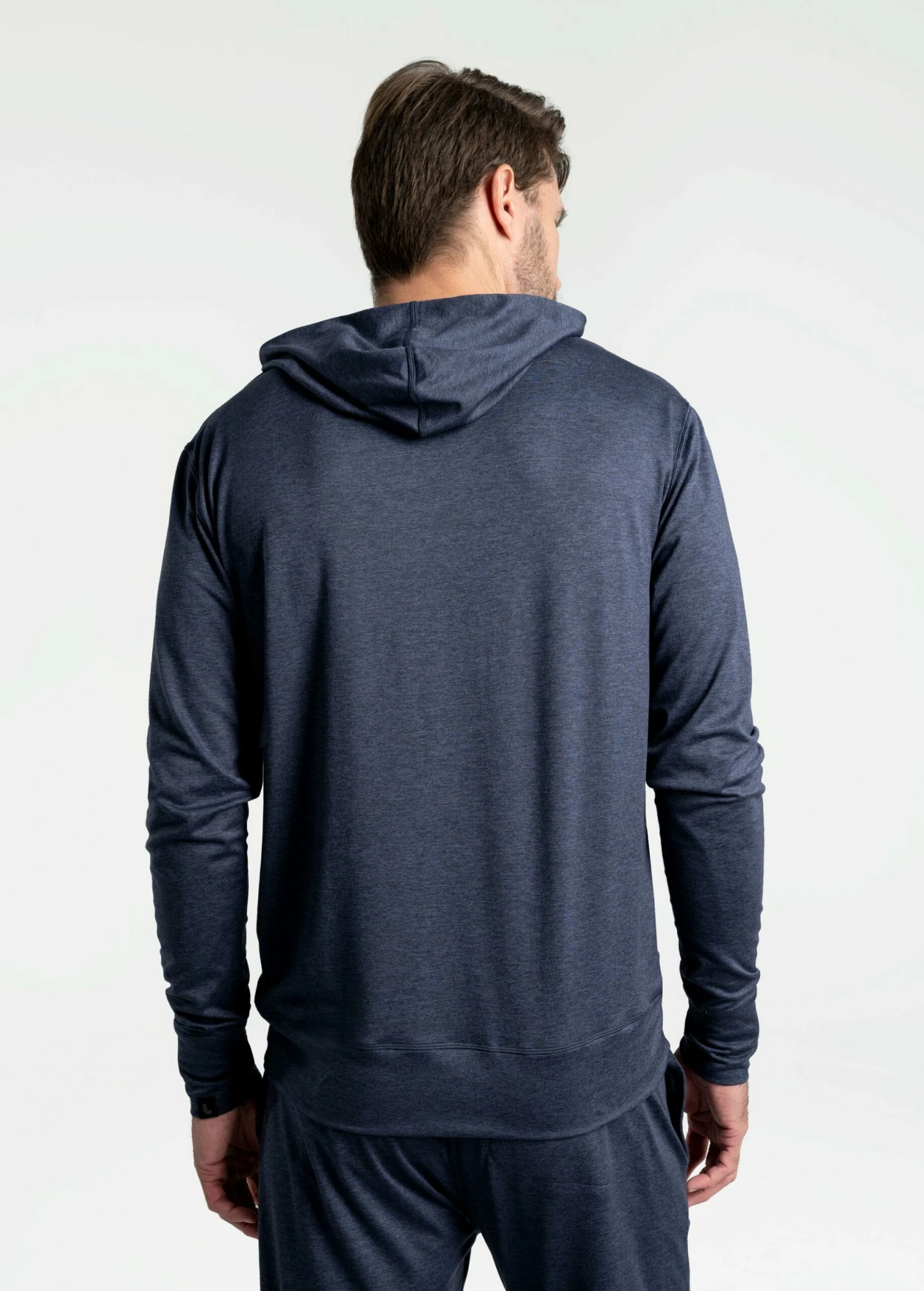 LOLE Riley Pullover Hoodie - Navy 5 LOLE Riley Pullover Hoodie - Navy - Image 3
