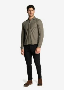 LOLE Colin Shirt - Desert Green -Outlet LOLE Store LSM0185 V799 5 1900x