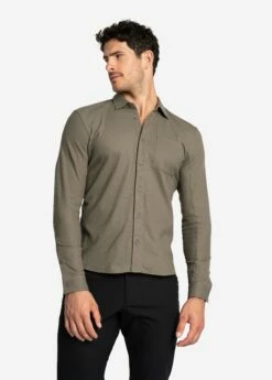 LOLE Colin Shirt - Desert Green -Outlet LOLE Store LSM0185 V799 6 1900x