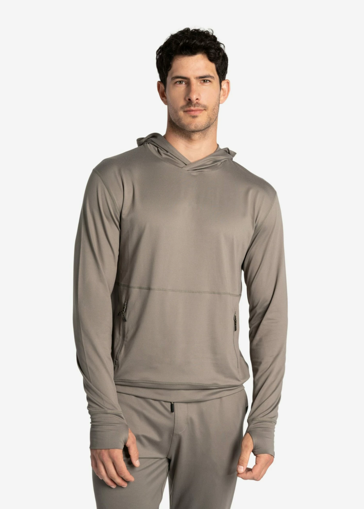 LOLE Riley Pullover Hoodie - Desert Green 2 LOLE Riley Pullover Hoodie - Desert Green