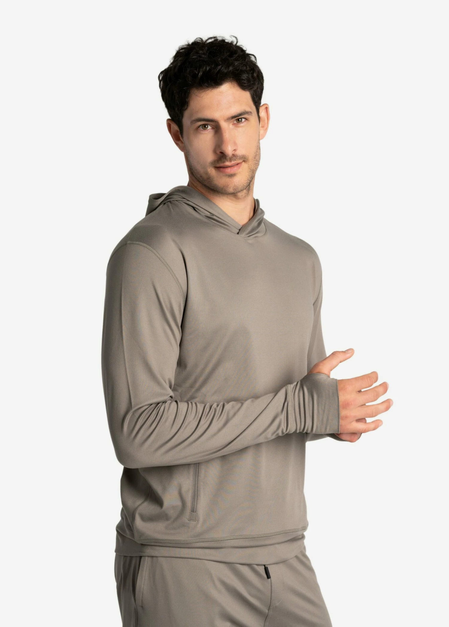 LOLE Riley Pullover Hoodie - Desert Green 4 LOLE Riley Pullover Hoodie - Desert Green - Image 3