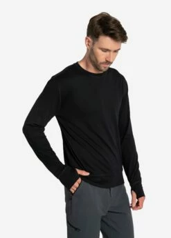 LOLE Riley Pullover - Black -Outlet LOLE Store LSM0189 N415 2 1900x