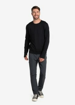 LOLE Riley Pullover - Black -Outlet LOLE Store LSM0189 N415 3 1900x