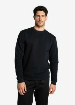 LOLE Easy Crew Neck Pullover - Black