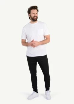 LOLE Crew Neck Short Sleeve T-Shirt - White -Outlet LOLE Store LSM0201 W101 3 1900x
