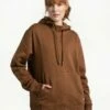 LOLE Essential Organic Cotton Hoodie - Black Walnut -Outlet LOLE Store LSU0001 C207 1 1900x