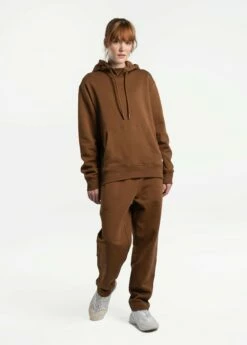 LOLE Essential Organic Cotton Hoodie - Black Walnut -Outlet LOLE Store LSU0001 C207 4 1900x