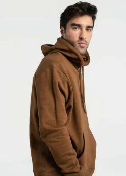 LOLE Essential Organic Cotton Hoodie - Black Walnut -Outlet LOLE Store LSU0001 C207 6 1900x