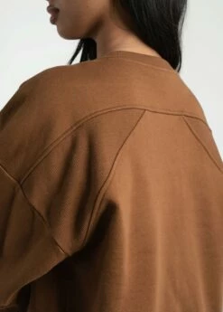 LOLE Essential Organic Pullover - Black Walnut -Outlet LOLE Store LSU0002 C207 7 1900x