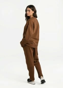 LOLE Essential Organic Pullover - Black Walnut -Outlet LOLE Store LSU0002 C207 8 1900x