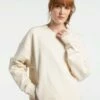 LOLE Essential Organic Pullover - Ecru -Outlet LOLE Store LSU0002 W438 1 1900x