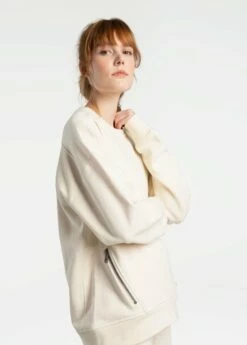 LOLE Essential Organic Pullover - Ecru 12 LOLE Essential Organic Pullover - Ecru -Outlet LOLE Store LSU0002 W438 3 1900x