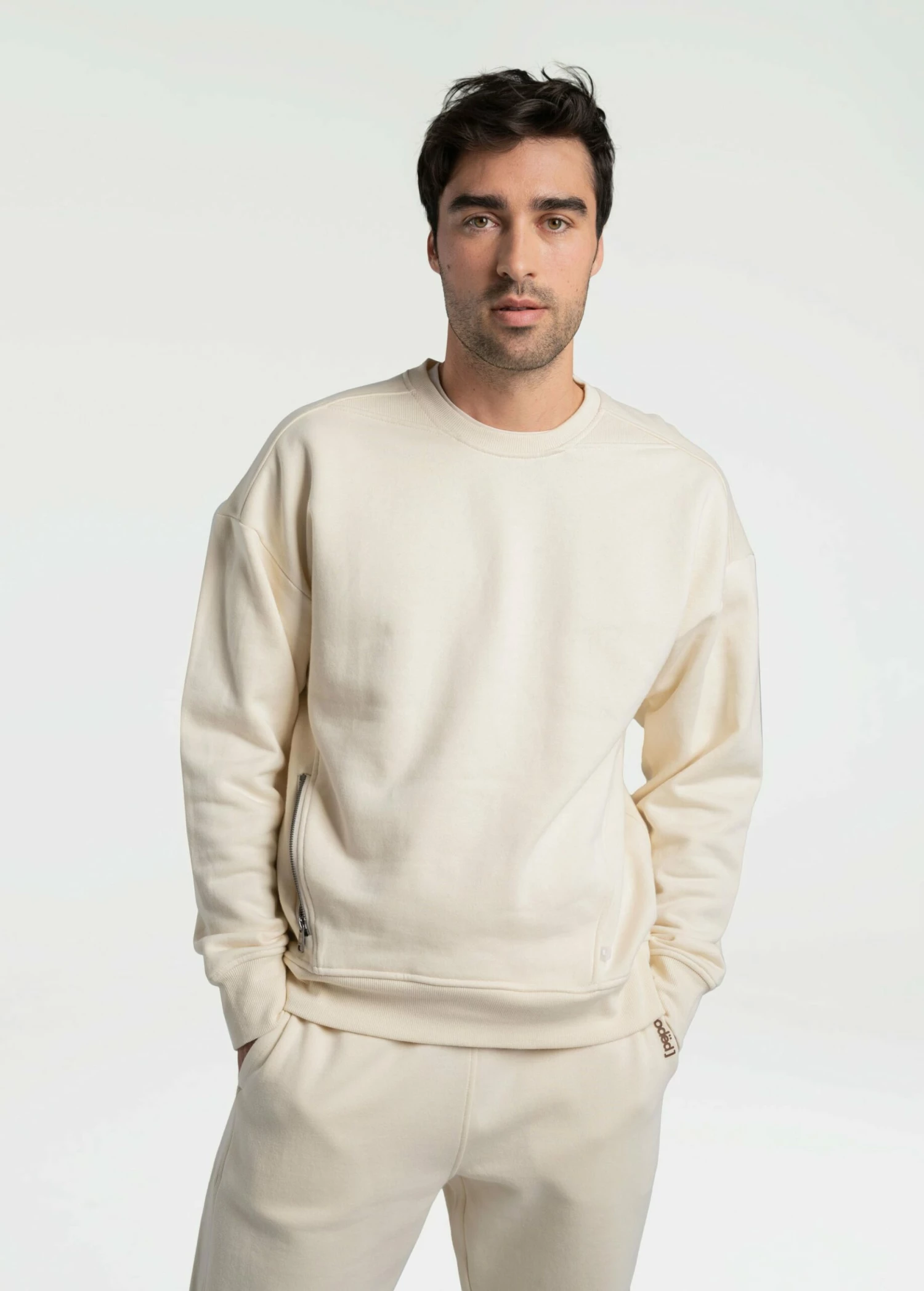 LOLE Essential Organic Pullover - Ecru 9 LOLE Essential Organic Pullover - Ecru - Image 7
