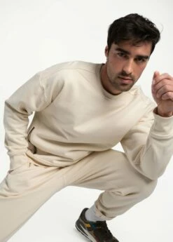 LOLE Essential Organic Cotton Joggers - Ecru 17 LOLE Essential Organic Cotton Joggers - Ecru -Outlet LOLE Store LSU0003 W438 8 1900x