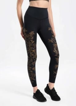LOLE Burst Ankle Leggings - Golden Blooms -Outlet LOLE Store LSW4215 Y281 4 1900x