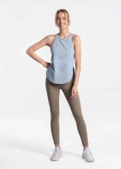 LOLE Performance Wool Tank Top - Fog Blue -Outlet LOLE Store LSW4216 BA45 2 1900x