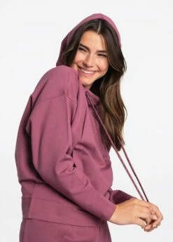 LOLE Mindset Pullover Hoodie - Thistle -Outlet LOLE Store LSW4227 P706 6 1900x