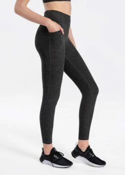 LOLE Half Moon Leggings - Black Heather -Outlet LOLE Store LSW4235 N134 4 1900x