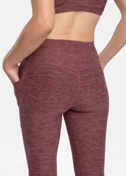 LOLE Half Moon Leggings - Plum Heather -Outlet LOLE Store LSW4235 P710 5 1900x