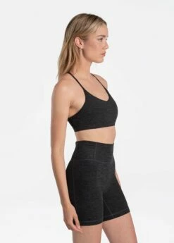 LOLE Half Moon Bra - Black Heather -Outlet LOLE Store LSW4237 N134 3 1900x