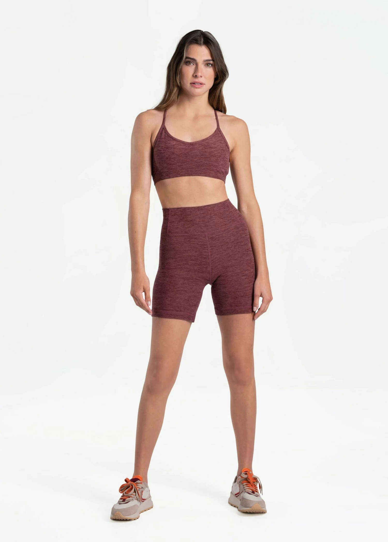 LOLE Half Moon Bra - Plum Heather 6 LOLE Half Moon Bra - Plum Heather - Image 4