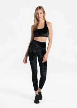 LOLE Burst Velvet Bra - Black -Outlet LOLE Store LSW4245 N415 4 1900x
