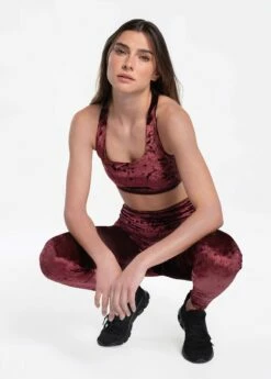 LOLE Burst Velvet Bra - Plum -Outlet LOLE Store LSW4245 P708 5 1900x